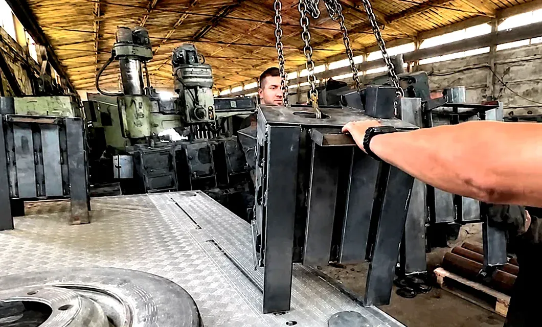 Wood-burning stoves are being manufactured around the clock.