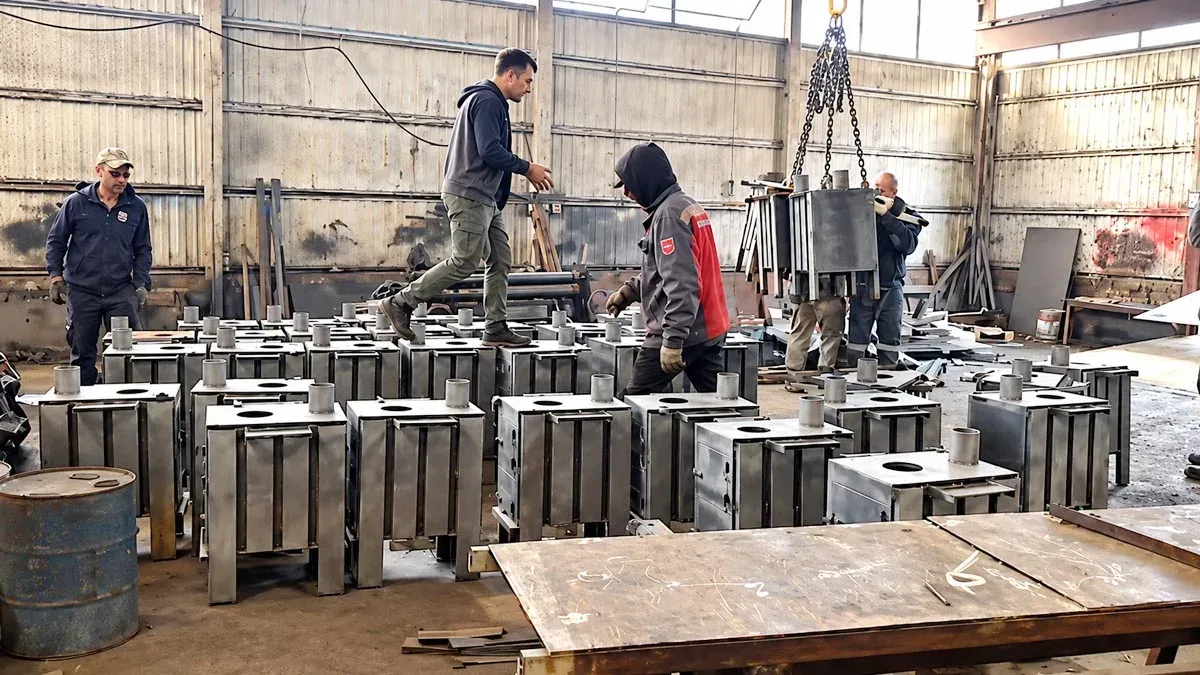 Photo: In September, UkraineAid ordered 500 wood-burning stoves. They are now being distributed to villages where both electricity and natural gas supplies have been cut off as a result of the war.